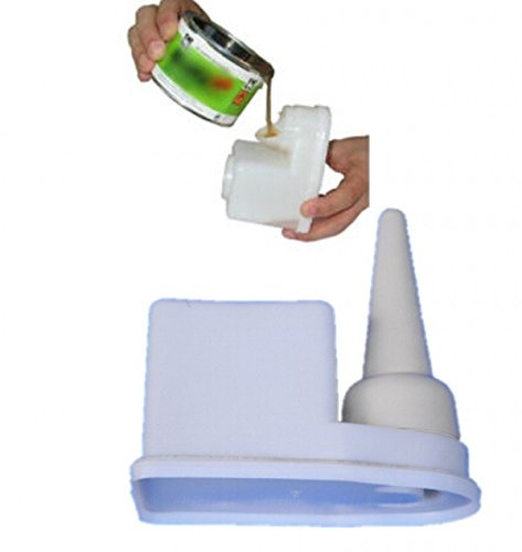 CHENGYIDA Leather Craft Glue Pot Cement Keeper Anti-Evaporation With 1 Brush （Large Size