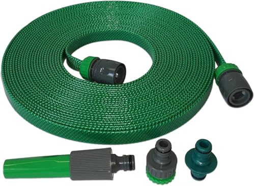 5m (16ft) Extension Flat Food Grade Hose – Ideal For Motorhome, Caravan Mains Water