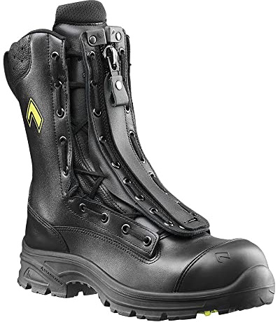 HAIX Special Fighter Pro Noir 43.5 EU Botte de pompier basse avec CROSSTECH