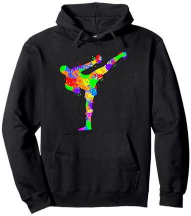 Kickboxen Kickboxer Taekwondo Karate Männer Jungen Kinder Pullover Hoodie