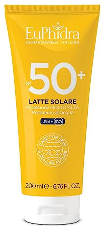EUPHIDRA LATTE SOLARE 50+ 200ML