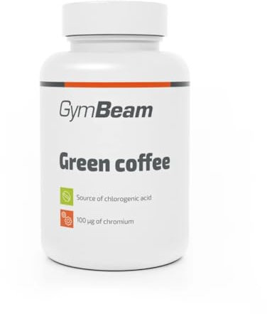 GymBeam Grüner Kaffee-Extrakt - Alternative zu grünem Tee & Koffeintabletten, hoher Chlorogensäuregehalt, ideal zur Gewichtsabnahme & Fettverbrennung, unterstützt normalen Blutzuckerspiegel, 120 caps