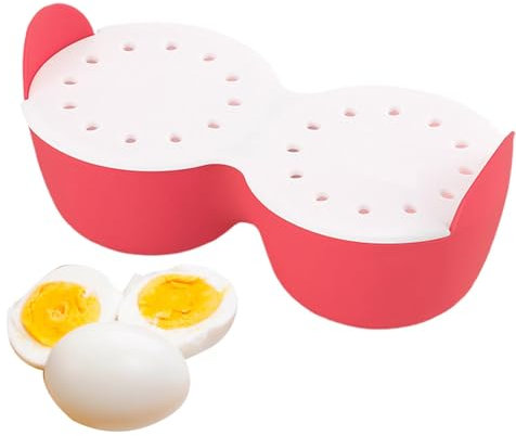 Pochierte Eier Form, Silikon Eier Pochierer, Pochierte Eier Maker, Eierpochierbecher Aus Silikon, Pochierte Eierbereiter, Eierpochierer Eierbereiterbecher, Eierkocherbecher Mit 2 Mulden, Eierkocher