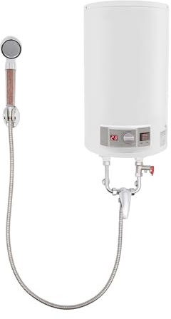 WESLNN Electric Tankless Water Heater 2000W Instant Water Heater With Hand Shower 50L/ 11 Gal