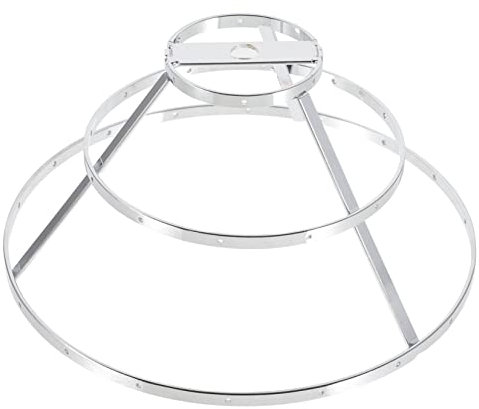 OSALADI Eisen Lampenschirmrahmen Diy Hängelampe Lampenschirmhalter Leicht Tragbar Einfach Montierbar Für Wohnraum Büro Kronleuchter Zubehör