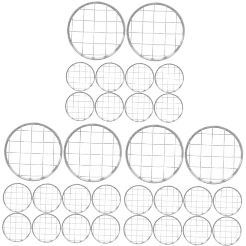 LALAFINA 30pcs Mason Jar Supplies Floral Grid for Flower Arrangement Flower Grid