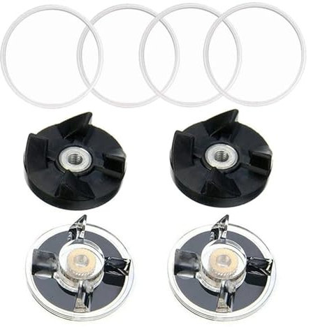 MEXWLOP Blender Base Gear & Blade Gear Replacement Parts Magic 250W Blender Juicer Parts Accessories Blender lid blade