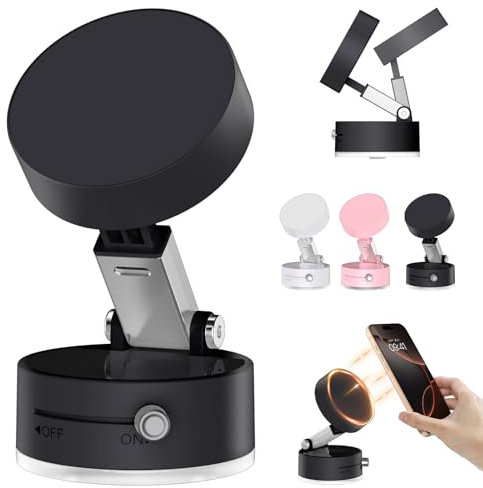 Vacuum Suction Magnetic Phone Holder 2025 Car Mount, Magnetic Phone Holder Accessories for Cars Phone Mount for Cellphone Smartphone Mount, Black