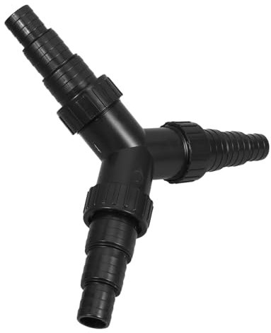JOINPAYA Wasserpumpen-T-Stück vakuumierschlauch Airline-Splitter Anschlüsse für Pool-Zulaufschläuche Aquarienanschlüsse gartenschlauch adapter Wasserpumpenanschluss Abs