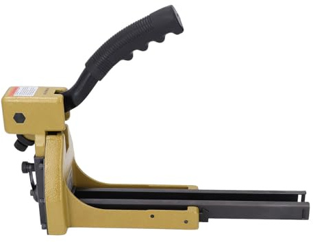 Hamwesh Grandilla de Cierre de Cartón Manual, Grapadora Industrial de Servicio Pesado con Profundidad Ajustable para 3515 3516 3518 Grapas, para Cartones Corrugados y Cajas Plegables