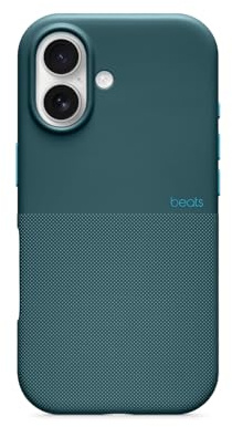 Beats Funda Reforzada con MagSafe, Control de cámara, Resistente a caídas y arañazos, Textura Mate e Interior de Microfibra para iPhone 17 - Azul Rocoso