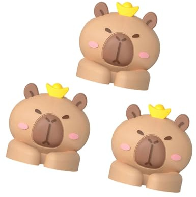 3Pcs Animal PVC Cord Organiser Holder Adhesive Desk Cable Management Clips Cords Tidy Clip Phone Charging Cord Holder Cable Organiser Desk