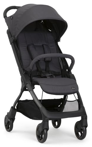 Chicco WE 2 Cochecito Ligero,Plegable de 0 Meses hasta 22 kg,Cochecito de Viaje, Cochecito Ligero para Avión,Reclinable con Posición de Sueño,Arnés Acolchado,Cubierta Compacta y Paraguas Protector