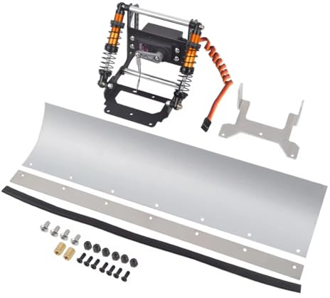 Kompatibel Mit Tamiya CW01 Lunchbox Für Unimog Midnight Pumpkin Blackfoot ORV 1/10 RC Autoteile Aluminiumlegierung Schneepflug-Kit RC Auto Teile