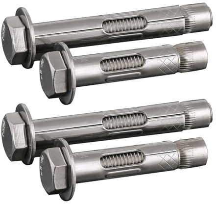 LJISEHG Tornillos de expansión de acero inoxidable 304 Perno de expansión incorporado con casquillo hexagonal(150MMM12)