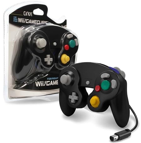 Hyperkin M05819-BK Gamepad GameCube,Nintendo Wii U Negro mando y volante - Volante/mando (Gamepad, GameCube,Nintendo Wii U, Analógico, Alámbrico, Negro, Ampolla)
