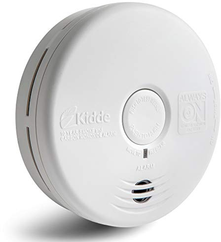Kidde 21010170 10 Year Smoke and Carbon Monoxide Alarm Detector | Photoelectric | Kitchen | Model P3010K-CO