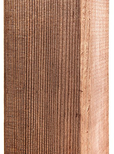 HaGa Holzpfosten 7x7cm | 180cm Höhe | 1 Stück - für Zaunbau - Kiefernholz Kesseldruckimprägniert - Ideal als Gartenzaun oder Hundezaun