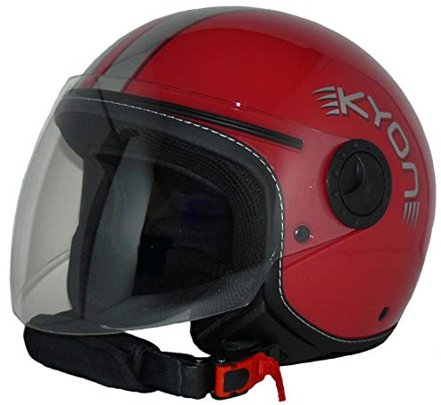 protectWEAR Jethelm mit langem Visier H730-RT-M