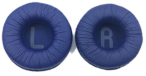 Oilmal Replacement Cushion For Headphone Left and Right, Comfortable Earpads Compatible for JBL Tune600 T500BT T450 Headset Earmuffs Memory Foam Cover Headphone Ear Pads Blue Blue