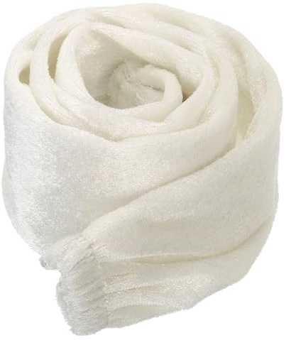 PATIKIL 23.6 Pouce Lustre Chaîne Couverture, Chaîne Protection Manchon Lavable avec Fermeture à Glissière pour Lustre Éclairage Fils, Blanc