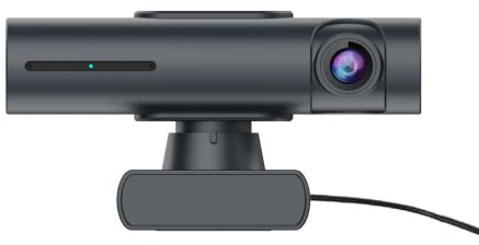 Project Telecom Hawk AI 4K Auto Tracking PTZ Webcam, Streaming with Dual Microphones, Gesture Control, Wired USB-A/C, Compatible with Microsoft Teams, Zoom, Cisco Webex