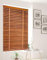 BOTOWI Holz Jalousie Holzjalousie Rollo Holz 60/80/100/120/140cm, Fenster Rollos für Innen, Innenjalousien Jalousien 5cm Lamellen, Gefiltertes Licht Fenster Jalousien Innen,Braun,120Wx160L(cm)
