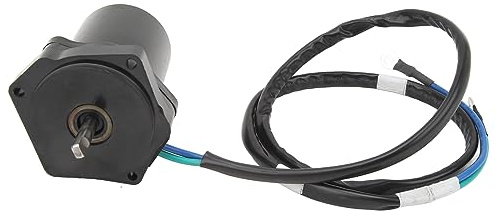 Außenbord-Kipptrimmmotor, 12 V, Kipptrimmmotor 6C5-43880-00, 2 Verkabelung, Elektrische Kipptrimmbaugruppe für Außenbordmotor 4-Takt 50 60 PS F50 F60 2005 Bis 2009, 12 V