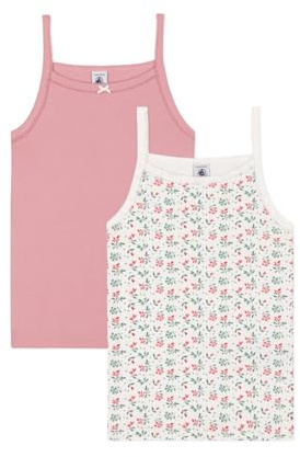 Petit Bateau A0D3V, Camisas con tirantes Niñas, Variante 1, 2 años