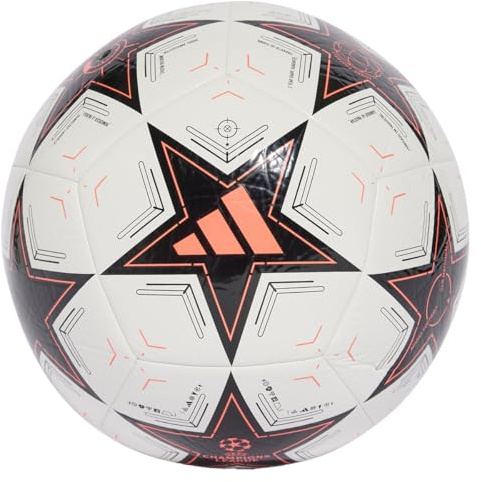 Adidas - Palla da calcio UEFA Champions League Club IX4063, unisex, 5 EU, colore: Bianco