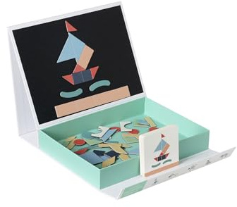 Vertbaudet VERTBAUDETMagnetisches Kinder Tangram-Spielmehrfarbig