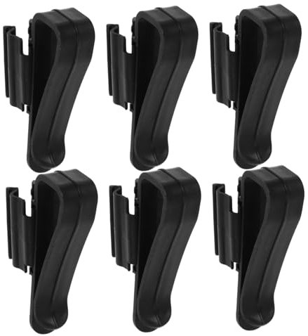 Alipis 6pcs Aquarium Clamp Thick Glass Water Tube Clamp Fish Tank Mounting Holder Hose
