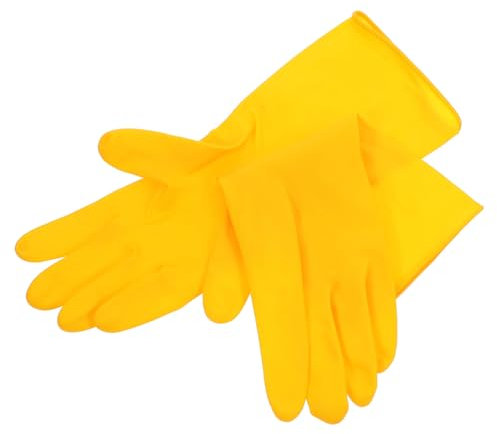 Alipis Reinigungshandschuhe Lange Gummihandschuhe Für Küche Und Haushalt Strapazierfähige Geschirrhandschuhe Zum Abwaschen Und Rutschfest