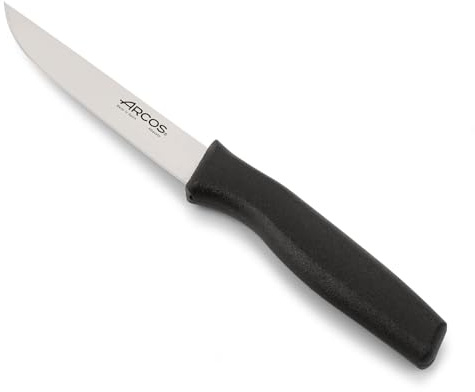 Arcos Cuchillo de Cocina Profesional - Hoja de Acero Inoxidable NITRUM 150 mm - Mango Ergonómico Antideslizante - Resistente al Lavavajillas - Serie Verona