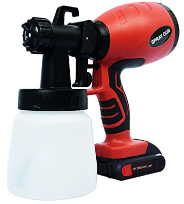 Spruzzatore di vernice, Pistola a spruzzo 2000mAh batteria al litio wireless batteria portatile pistola a spruzzo ad alta pressione pistola a spruzzo in lattice disinfezione pistola a spruzzo,Spruzza