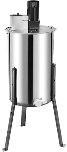 Luzphened Electric Honey Extractor 2/3/4 Frame, Stainless Steel Beekeeping Extractor Equipment, Pro Apiary Centrifuge Extraction Equipment,Honeycomb Extraction Equipment for Beekeeping 4Frames