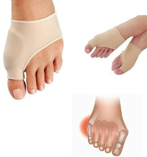 Klomveris Bunion Corrector,Big Toes Protectors Gel Pads Support for Hallux Valgus Correction Reusable Helps Reduce Friction and Pressure for Men and Women(SIZE:S)