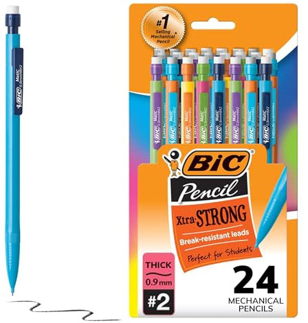 Bic Extra Strong Mechanical Pencils 2, Multi-Colour