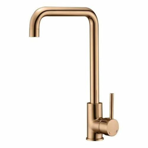Rousseau Sanitaire 4060503 - Miscelatore per lavello Kiloo, colore: Rosa/Oro