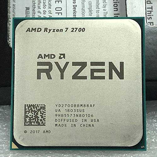 AMD RYZEN 7 2700 Processeur de bureau OEM YD2700BBM88AF 8 cœurs 3,2 GHz AM4 65 W