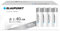 BLAUPUNKT AA alkaline batteries, pack of 40, best for wall clocks, TV remote controls, LR6BPO/40CB