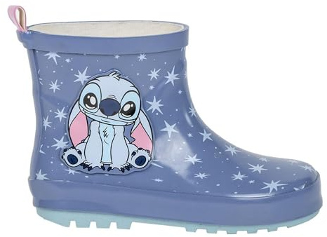CERDÁ LIFE'S LITTLE MOMENTS | Bottes de pluie Stitch imperméables, antidérapantes et durables – Bottes de pluie Stitch Design unique et licence officielle