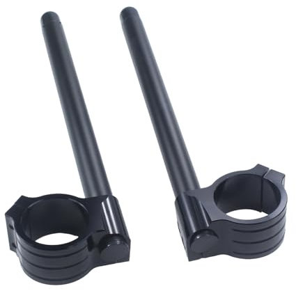 Adsspro Motorcycle 50mm 7/8 Inch 22mm Replacement Handlebars Handlebar Handle Bar Bars CNC Riser Regular Clip on Ons Clip-on Fork Tube Universal (50mm)