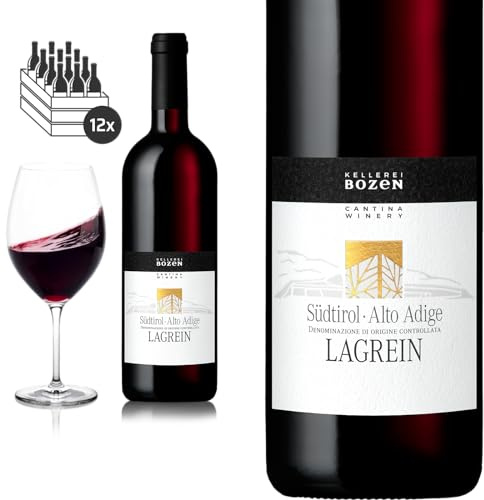 12er Karton 2023 LAGREIN Südtirol von Kellerei Bozen - Rotwein