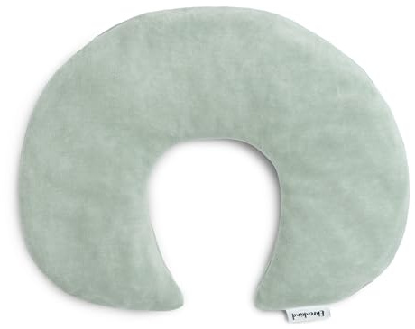 Ehrenkind® Wärmekissen Mond aus 100% Bio-Baumwolle Nickistoff | Kirschkernkissen für Babys & Kinder | Natürliches Wärme- & Kühlkissen | Mondform Jade | Waschbar & Made in Europe