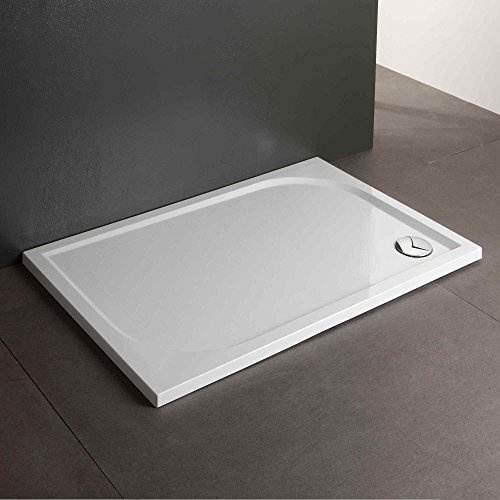 Kiamami Valentina Piatto Doccia Sottile 80x120 Cm in Marmo Ricomposto Klio