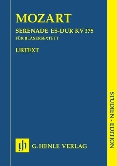 HENLE VERLAG Serenade 11 ES-DUR KV 375 - arrangiert für Zwei Klarinetten - Zwei Waldhörner - Zwei Fagotte [Noten/Sheetmusic] Komponist: Mozart Wolfgang Amadeus
