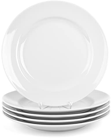 Holst Porzellan/Germany BL 026 Plato Llano 26 cm Basic, Blanco, 26.5 x 26.5 x 3.5 cm, 6 Unidades