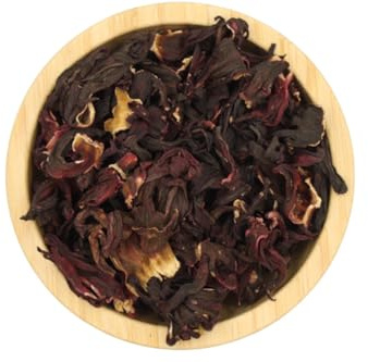 Fleurs séchées d'hibiscus - Hibiscus sabdariffa L. (200g)