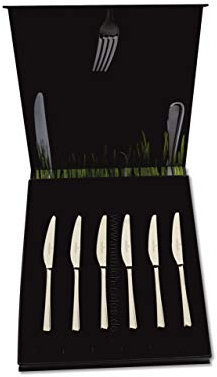 Picard & Wielpütz Buttermesser - Brotstreicher - 6 Stück - Geschenk Box - Monterey